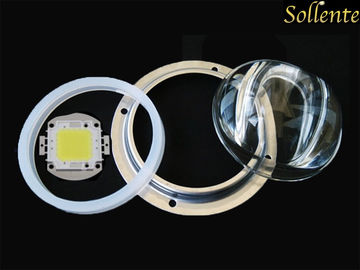 স্ট্রিট লেন্স Borosilicate গ্লাস সঙ্গে উচ্চ ক্ষমতা COB ইন্টিগ্রেটেড LED মডিউল 6000K