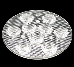 9W রাউন্ড LED অপটিক্স প্রতিফলক, রোড ল্যাম্প জন্য PMMA LED হালকা অ্যারে