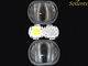 রোড লাইট COB LED মডিউল ওয়াইড এঙ্গেল 160 * 70 ডিগ্রী গ্লাস লেন্স