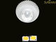 হালকা পাইপ হোল্ডার সঙ্গে COB LED স্পটলাইট প্রতিফলক কাপ 38 ডিগ্রী বিম এঙ্গেল